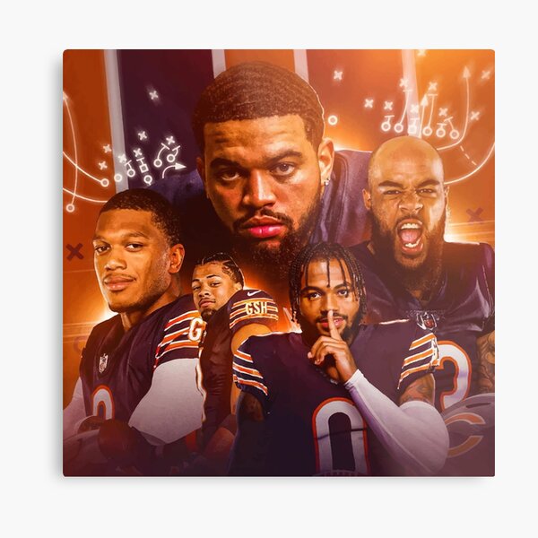 Item preview, Caleb Williams and Bears 2024 Art designed and sold by Bear Creative.