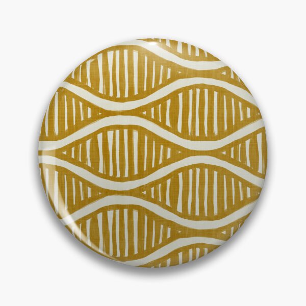 Item preview, Ochre Yellow Waves designed and sold by marialindemann.