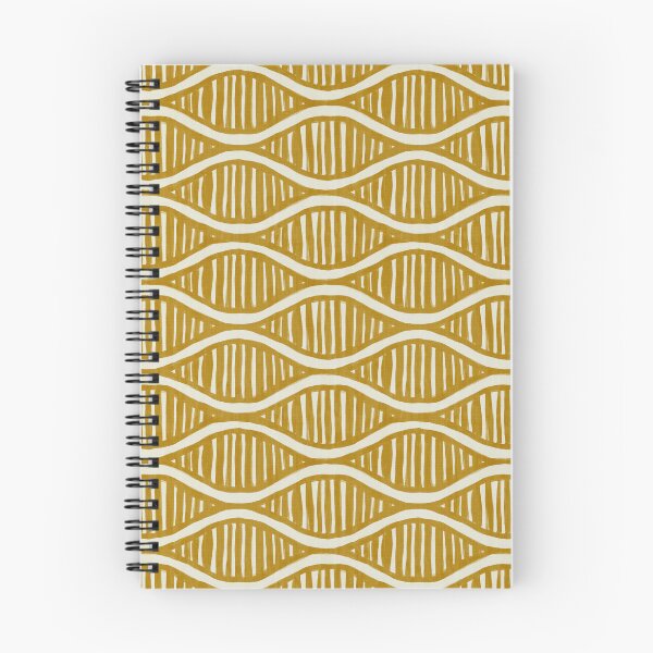 Item preview, Ochre Yellow Waves designed and sold by marialindemann.