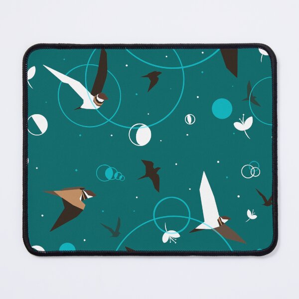 Item preview, Killdeer - Repeat Pattern Birds in Nature, Space designed and sold by Automeowtic.