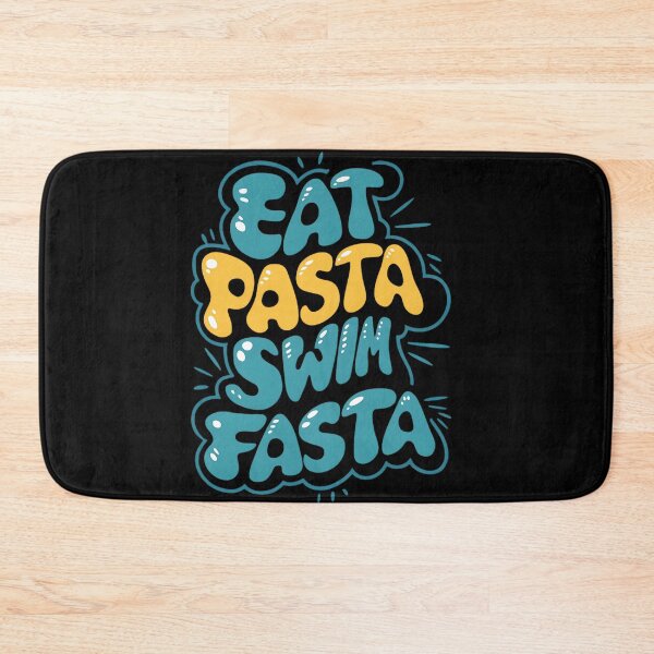 Item preview, Swim Faster with Pasta Power designed and sold by Zwembad Vergelijker.