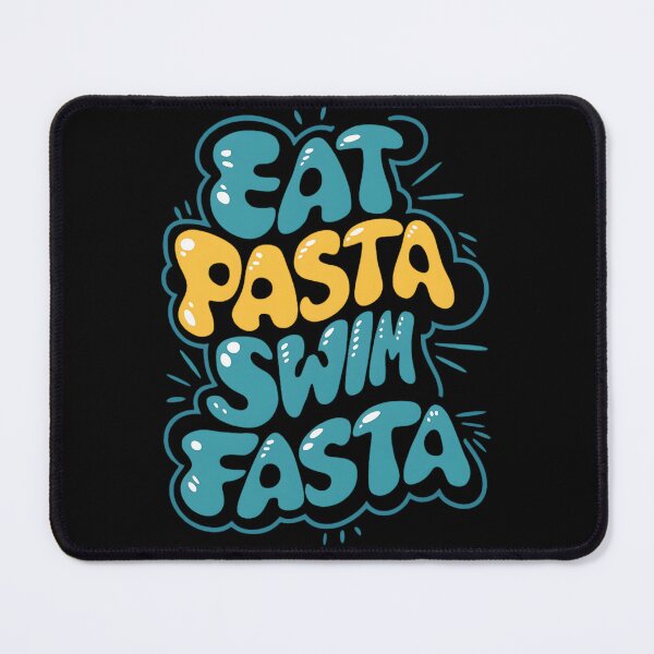 Item preview, Swim Faster with Pasta Power designed and sold by Zwembad Vergelijker.