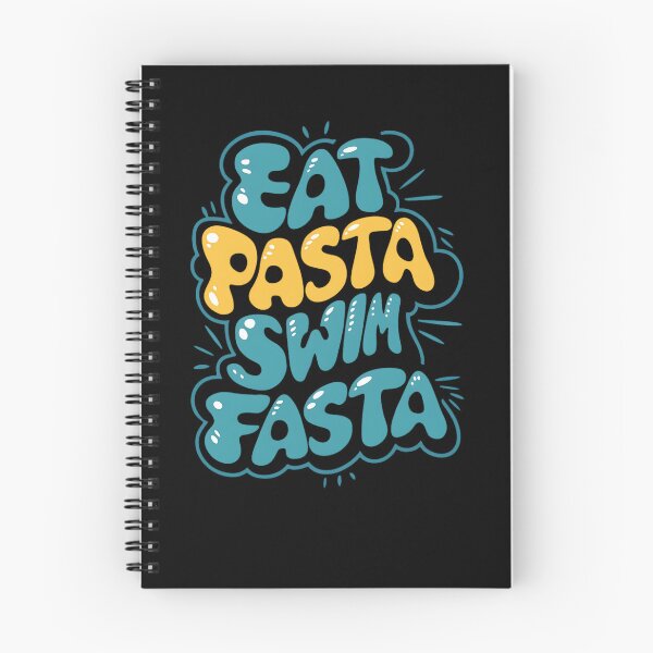 Item preview, Swim Faster with Pasta Power designed and sold by Zwembad Vergelijker.