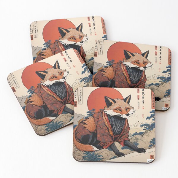 Item preview, Fox  Japan styl 1 designed and sold by RedWolfDisigne.