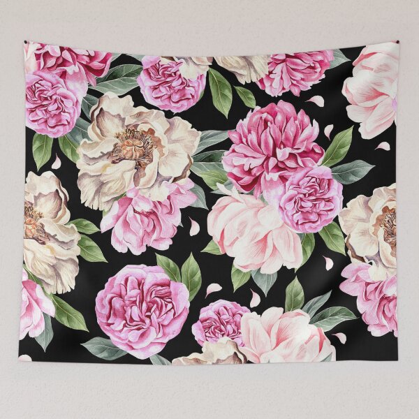 Item preview, Peony Flower Pattern designed and sold by omg-designs.