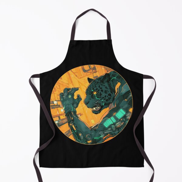 Item preview, Cyber Black Jaguar // Black Jaguar // Cool Animal // Cyber Animal // Future Animal Art // Animal Warrior // Animal Cute Art // Gaming Aesthetic stickers designed and sold by SMARTKIT  DESIGNAGENCY.