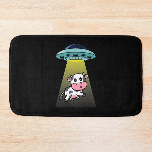 Item preview, Alien cow abduction flying UFO designed and sold by messy-nessie.