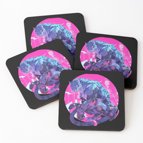 Item preview, Cyber Black Jaguar // Black Jaguar // Cool Animal // Cyber Animal // Future Animal Art // Animal Warrior // Animal Cute Art // Gaming Aesthetic stickers designed and sold by SMARTKIT  DESIGNAGENCY.