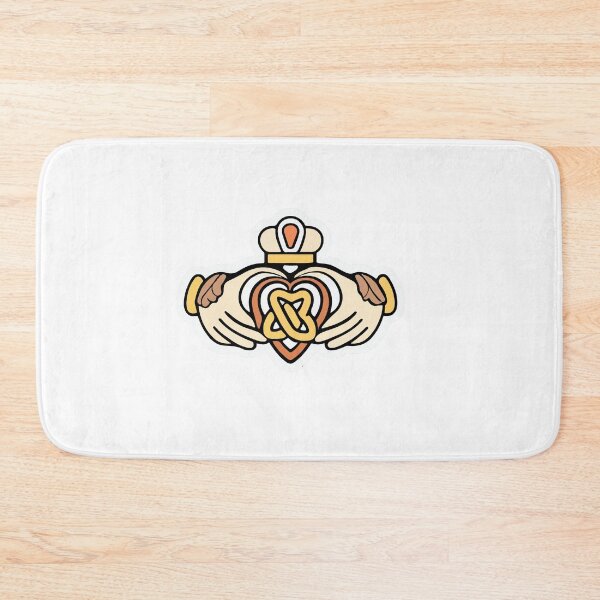 Item preview, Vintage Claddagh Ring and Celtic Knot Illustration designed and sold by NiftyWrx.