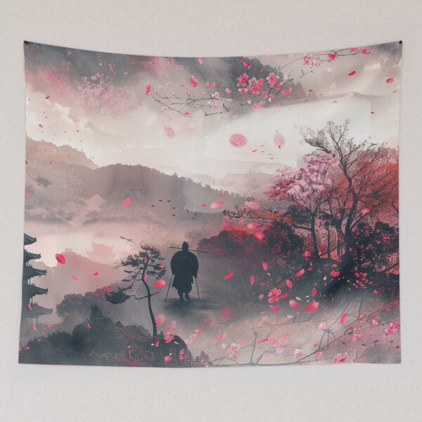 Item preview, Samurai's Journey: Cherry Blossom Trail designed and sold by plam50.