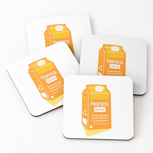 Item preview, Anesthesiology Propofol Milk Anesthesia Medical Funny Design Orange designed and sold by The Remi Reserve.