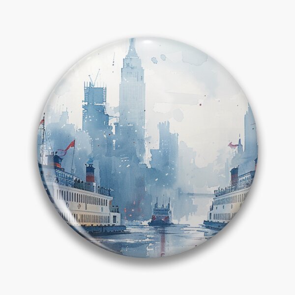 Item preview, Island Ferry Commuters: Scenic Transport for Busy Travelers designed and sold by Mr-whiteBG.