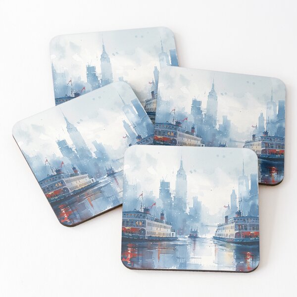 Item preview, Island Ferry Commuters: Scenic Transport for Busy Travelers designed and sold by Mr-whiteBG.