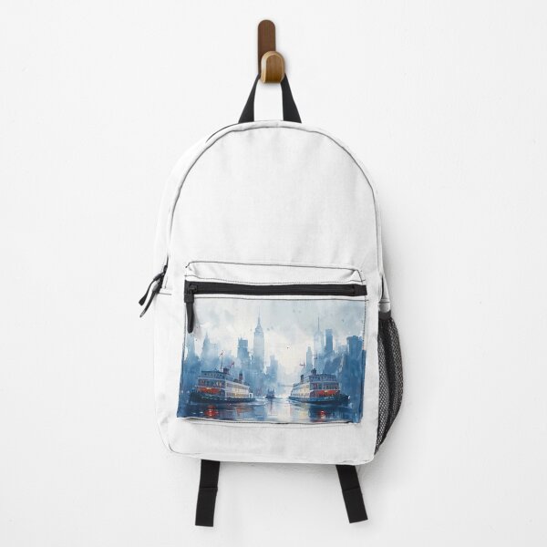 Item preview, Island Ferry Commuters: Scenic Transport for Busy Travelers designed and sold by Mr-whiteBG.