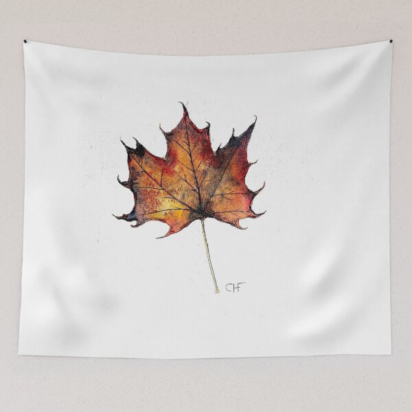 Item preview, maple leaf watercolour by CHF designed and sold by CecilHF.