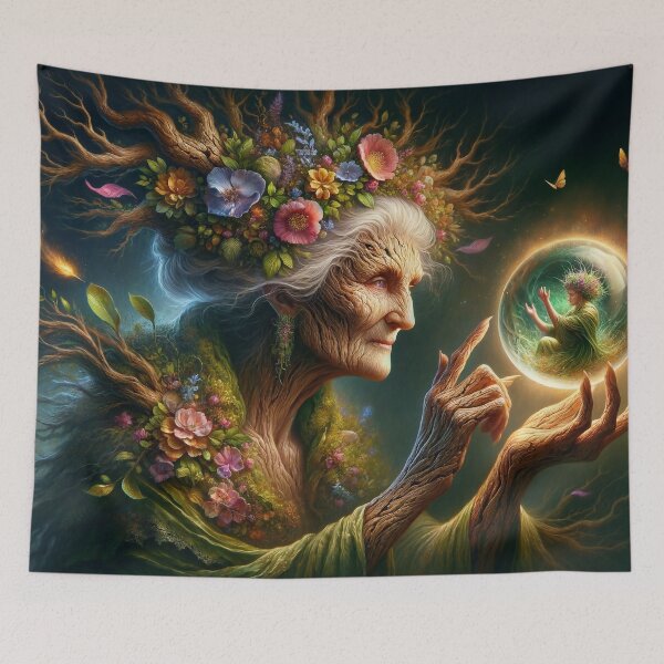 Item preview, Flower Shaman designed and sold by M-Y-A-R-T-.