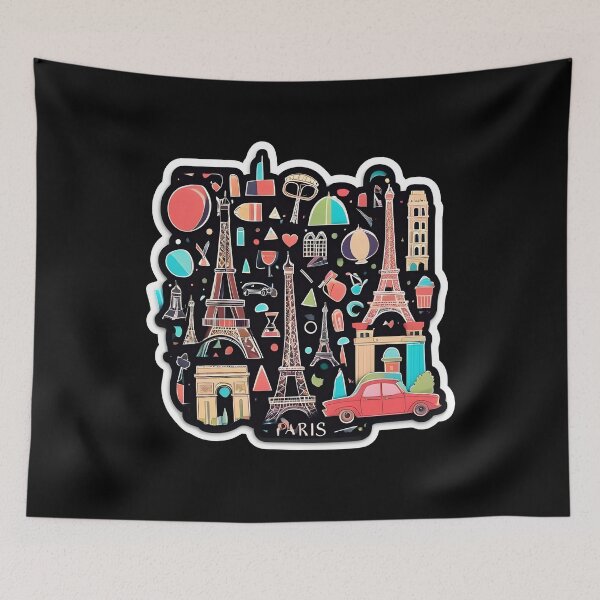 Item preview, Abstract paris design designed and sold by MPDesign84.