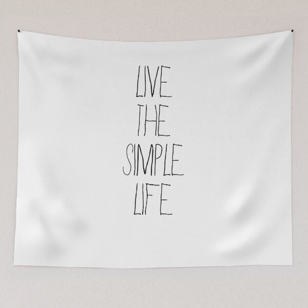 Item preview, Live The Simple Life designed and sold by SusurrationStud.