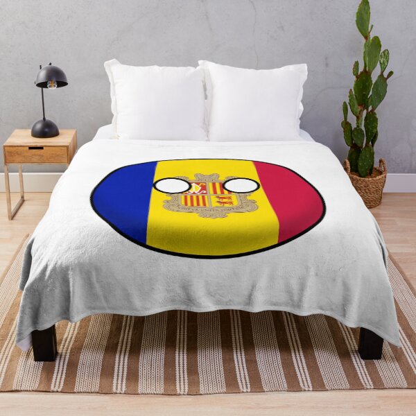 Aperçu de l'œuvre Andorre Countryball créée et vendue par Candie-Shop.