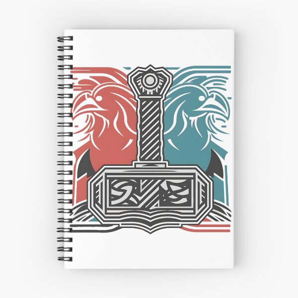 Item preview, Thor Hammer Mjölnir z Odin Ravens Hugin i Munin designed and sold by Zibis09.