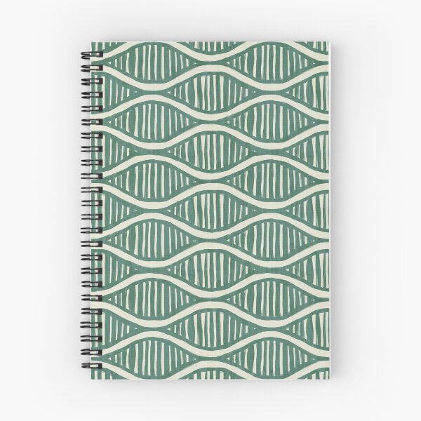 Item preview, Teal Green Waves designed and sold by marialindemann.