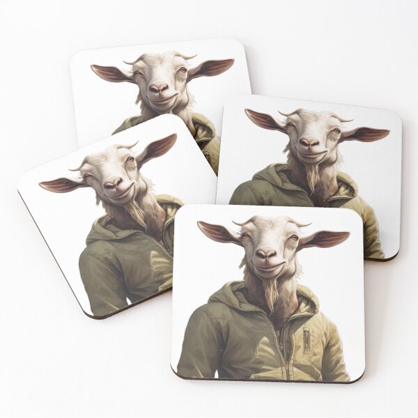 Item preview, A goat with a human face designed and sold by The-Gifted.