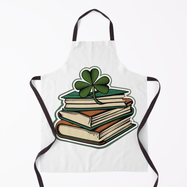 Item preview, Rustic Irish Books and Clover Blossoms designed and sold by NiftyWrx.