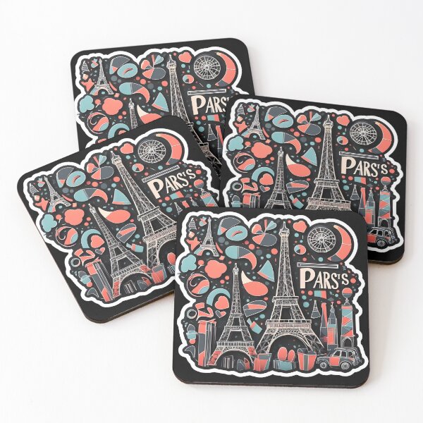 Item preview, Paris on the black designed and sold by MPDesign84.