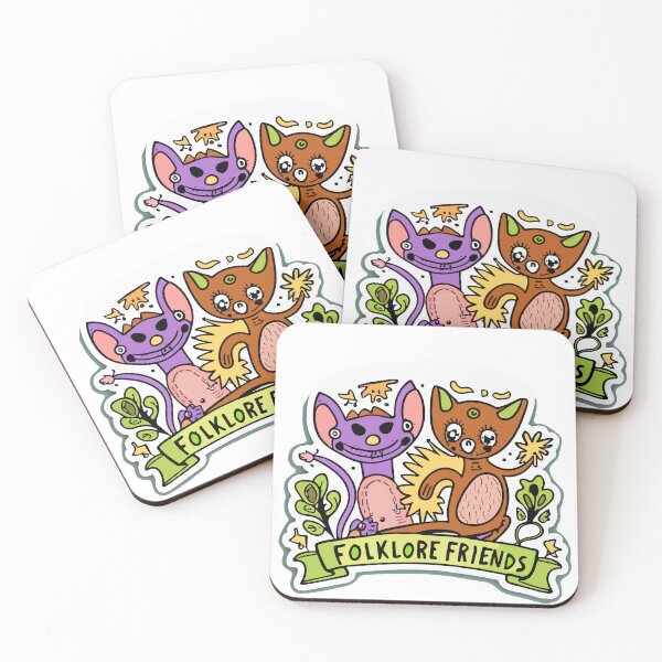 Item preview, Folklore Friends - Whimsical Irish Creatures Doodle Art designed and sold by NiftyWrx.