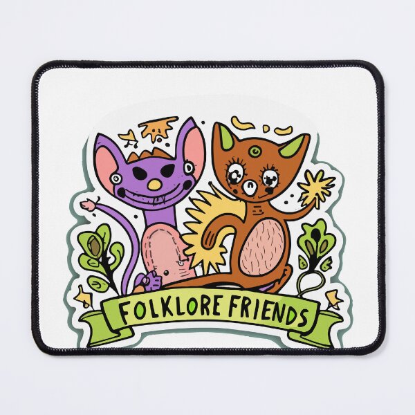 Item preview, Folklore Friends - Whimsical Irish Creatures Doodle Art designed and sold by NiftyWrx.