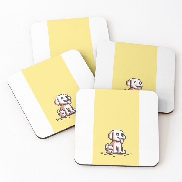 Item preview, Cute dog pixel art designed and sold by dinob.
