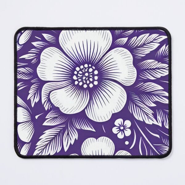 Item preview, Violet Floral Pattern  designed and sold by GraphicsClub.