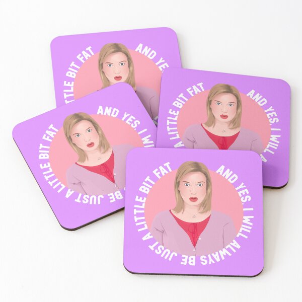 Item preview, I will always be just a little bit fat - Bridget Jones designed and sold by glitteredgold.