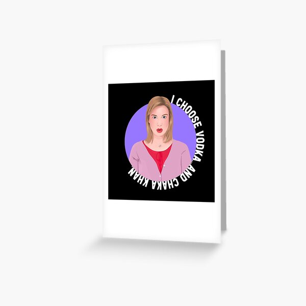 Item preview, I choose vodka and Chaka Khan Bridget Jones designed and sold by glitteredgold.
