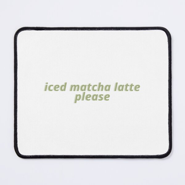 Item preview, Iced Matcha Latte Please designed and sold by lilacance.