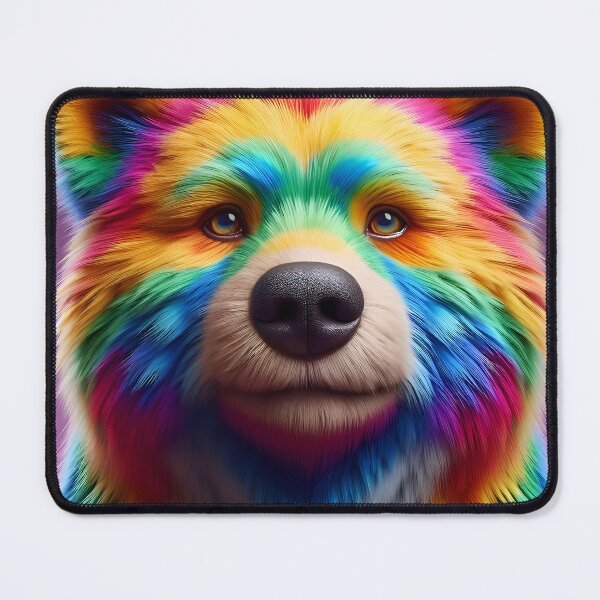 Item preview, A Colourful Stripey Bear designed and sold by cmphotographs.