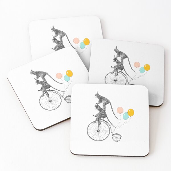 Item preview, Cheeky Monkeys in a bike  designed and sold by ZMaria.
