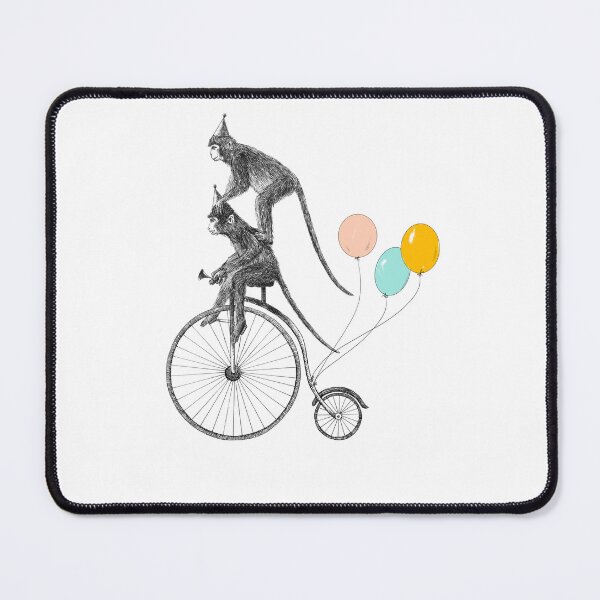 Item preview, Cheeky Monkeys in a bike designed and sold by ZMaria.