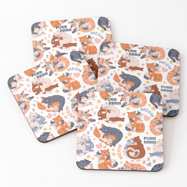 Item preview,  meaw love cute cats red funny  designed and sold by mando24895.