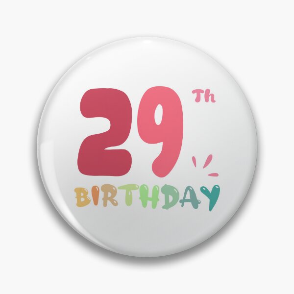 Item preview, Feliz cumpleaños número 29 designed and sold by SimpleP.