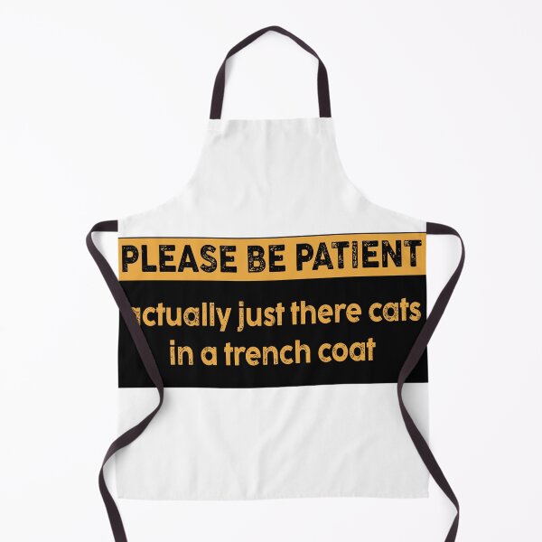 Item preview, Please Be Patient: Im actually three cats in a trench coat Bumper designed and sold by fanky-bumper.