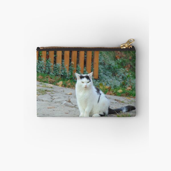 Item preview, White and black cat designed and sold by lusiakotowska.