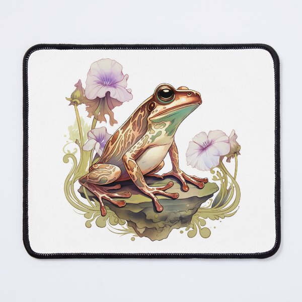 Item preview, Boho Frog Graphic Watercolor Menagerie A Celebration of Animals in Every Form designed and sold by dcohea.