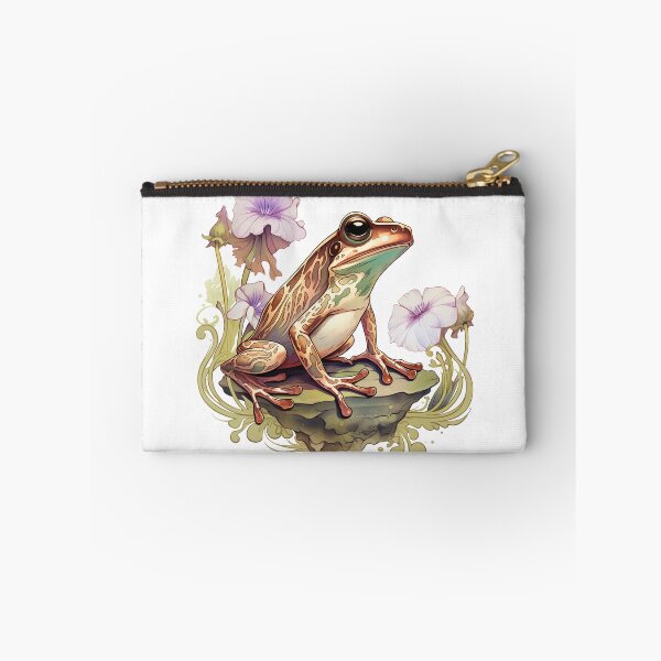 Item preview, Boho Frog Graphic Watercolor Menagerie A Celebration of Animals in Every Form  designed and sold by dcohea.