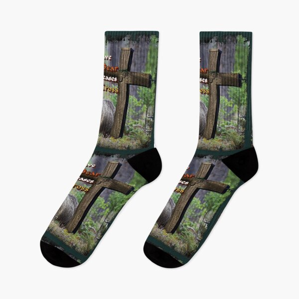 Item preview, A CROSS TO BEAR designed and sold by THE AMERICAN TEEVANGELIST.