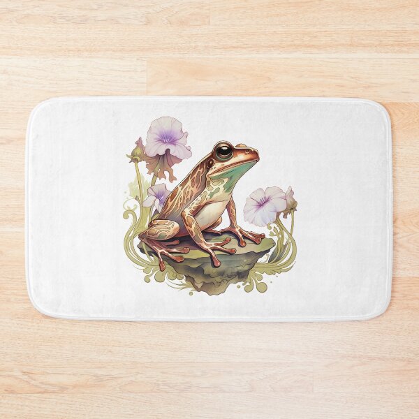 Item preview, Boho Frog Graphic Watercolor Menagerie A Celebration of Animals in Every Form  designed and sold by dcohea.
