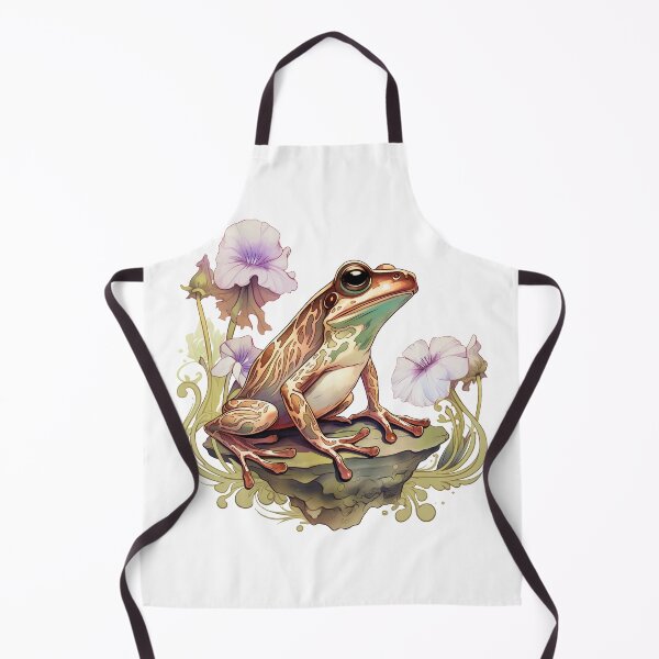 Item preview, Boho Frog Graphic Watercolor Menagerie A Celebration of Animals in Every Form designed and sold by dcohea.