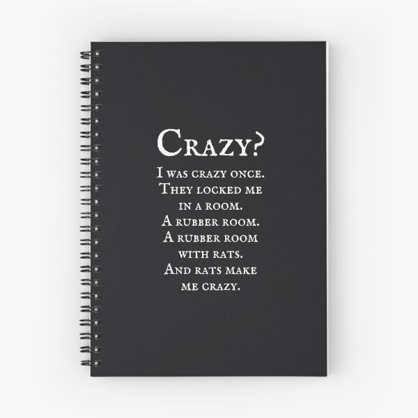 Item preview, Crazy?  I Was Crazy Once designed and sold by HowToCanadian.