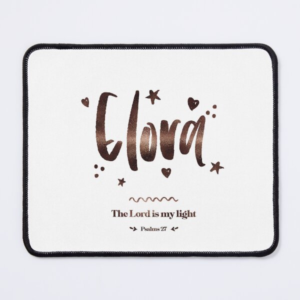 Item preview, Elora | Psalms 27 | The Lord Is My Light | Christian Name with Biblical Meaning For Girl | Christian Name Collection designed and sold by Blessed Be Your Name.