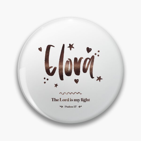 Item preview, Elora | Psalms 27 | The Lord Is My Light | Christian Name with Biblical Meaning For Girl | Christian Name Collection designed and sold by Blessed Be Your Name.